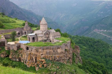 Tatev eski manastır Ermenistan'da