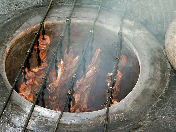 Armenian tonir barbeque — Stock Photo, Image