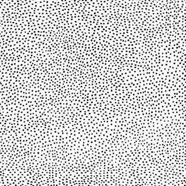 Küçük noktaların kusursuz arkaplanı. El çizimi. Vektör resmi