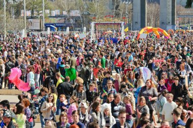 Sabun köpüğü Dreamflash fuar, parade