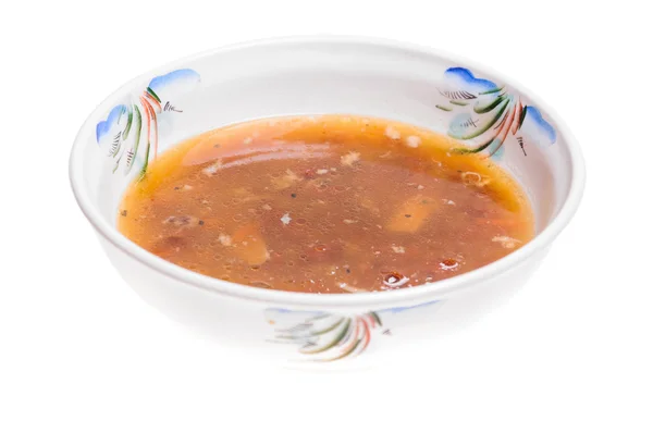 Meat soup — Stock Photo, Image