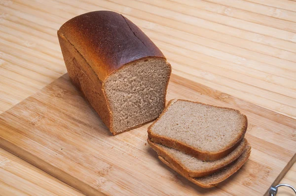 Sliced Brown bread — Stock Photo, Image
