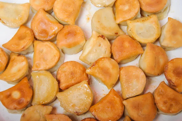 Fried dumpling closeup — Stock Photo, Image