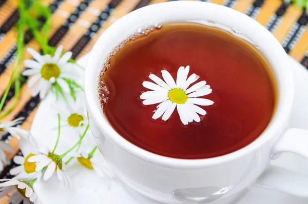 Papatya çayı fincan