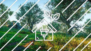 Sürdürülebilir kalkınma, biyolojik çeşitlilik, büyüyen ekonomi ve teknoloji için grafiksel kaynaklar.