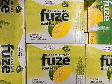 Kanada, 22 Şubat 2026: Fuze Ice Tea Lemon Sıfır Şekerli Paketleme