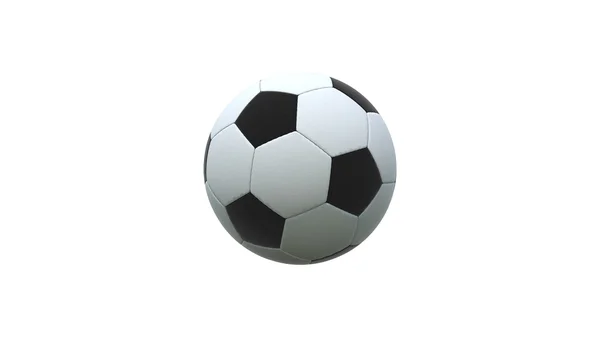 Fútbol balón de fútbol solo —  Fotos de Stock