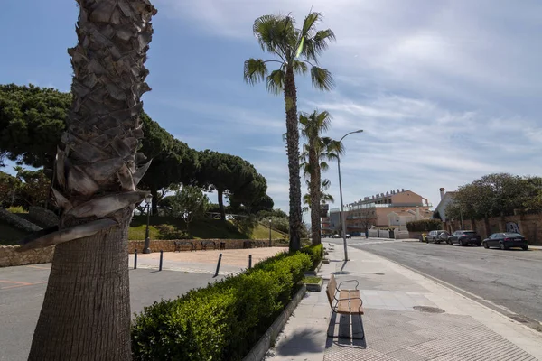 Mazagon Huelva Ισπανία 2021 Κέντρο Πόλης — Φωτογραφία Αρχείου