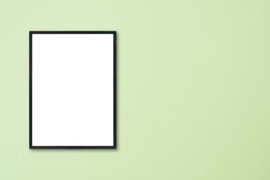 Boş çerçeve duvar odadaki asılı kadar alay