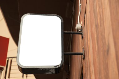 Kısa mesaj veya içeriği olarak modern alışveriş için kopya alanı boş işaretiyle.