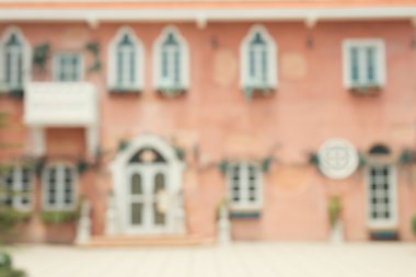 Dış ev arka plan bulanıklık