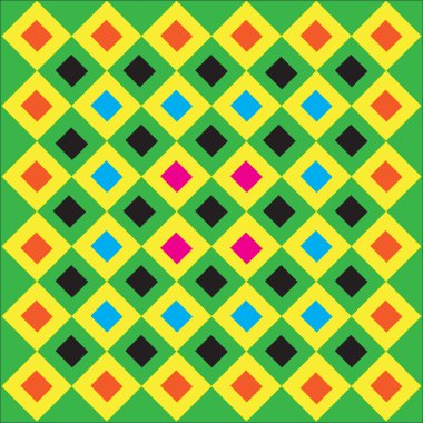 Rasta desen. Vektör çizim