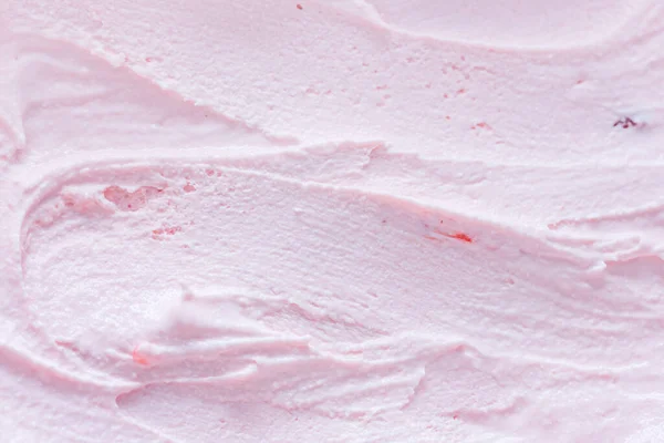 Fruity Ice Cream Background Macro — Stock Photo, Image