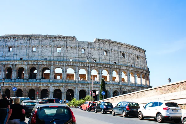 Colisée. Vue de la rue. Rome — Photo