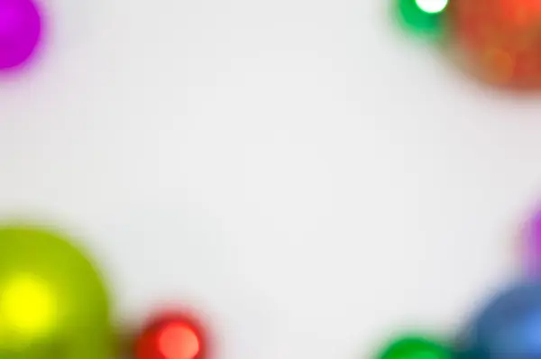 Noel ve yeni yıl, renkli toplar