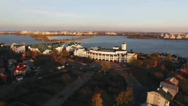 Θέα στο κέντρο της πόλης της Voronezh — Αρχείο Βίντεο