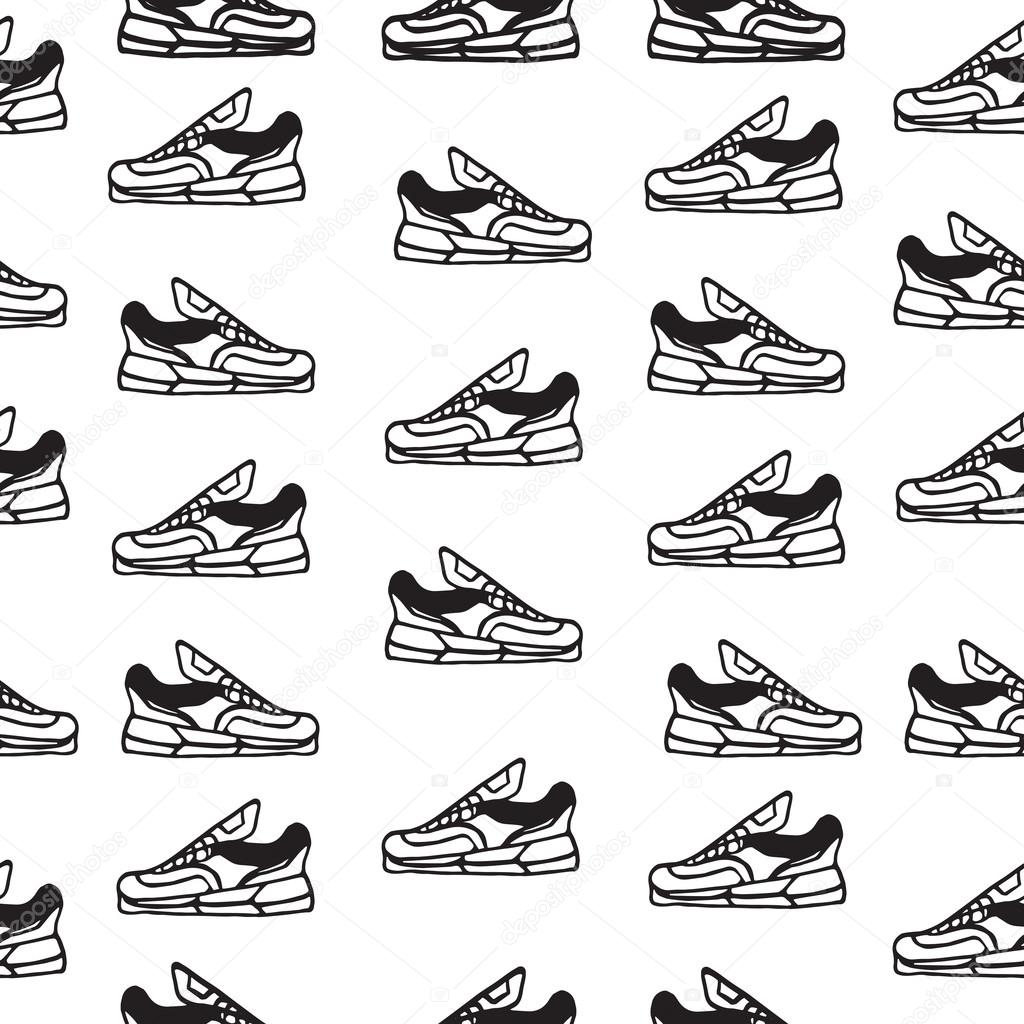 shoes vector background