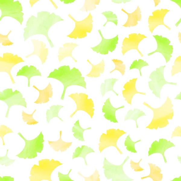 Ginkgo laisse modèle — Image vectorielle