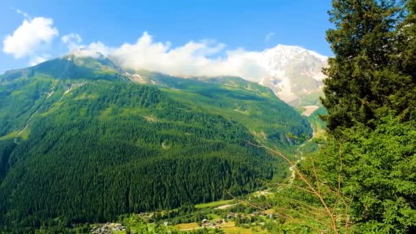 Beutiful Aard Van Lombardije Italië Gemaakt Zomer Met Panoramisch Schot — Stockvideo