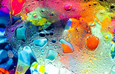 Duvar kağıdı için parlak, renkli, soyut arkaplan.