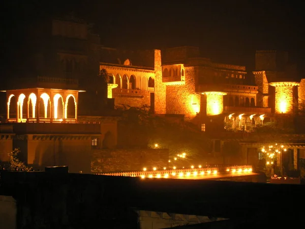 Neemrana Fort Palace Indien — Stockfoto