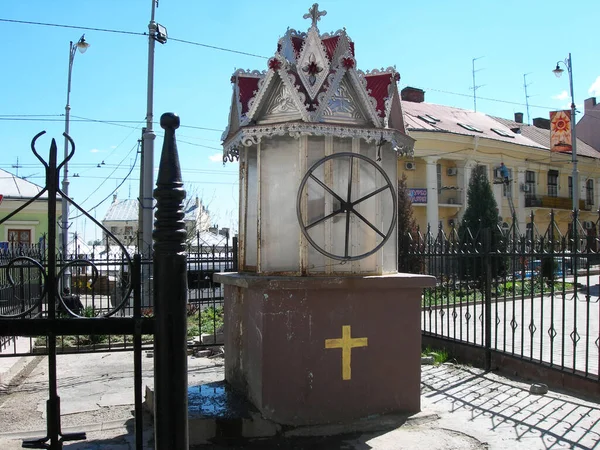 Well Monastery Chernivtsi Ukraine — Stock Photo, Image