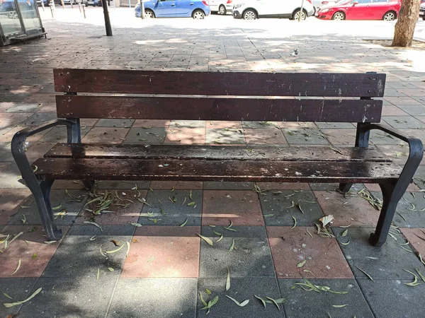 Bench Sitting Shade — Stock Photo, Image