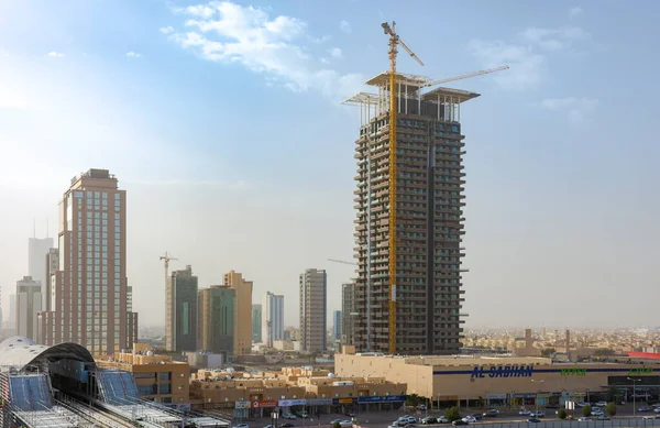 サウジアラビアのリヤド Ksa 2020年2月10日新しい建物が建設されているリヤド市の景色の北 — ストック写真