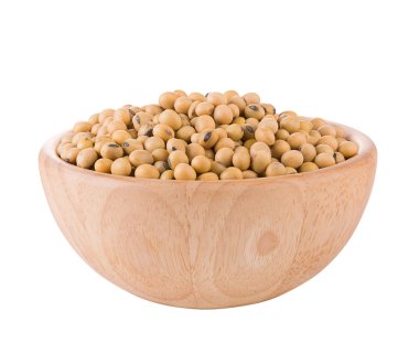 soya fasulyesi beyaz zemin üzerine