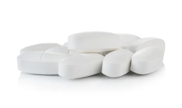Pille auf weißem Hintergrund — Stockfoto
