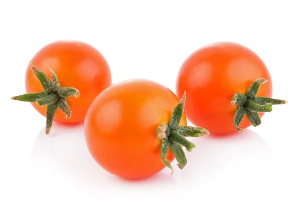 Tomate sobre fundo branco — Fotografia de Stock