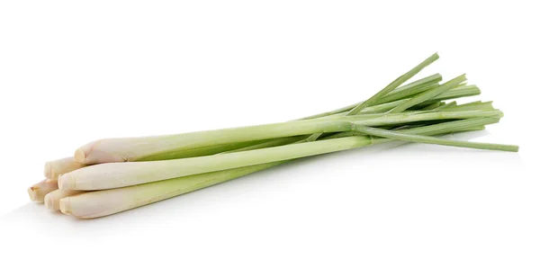 Lemon grass on white background — Stock Photo, Image