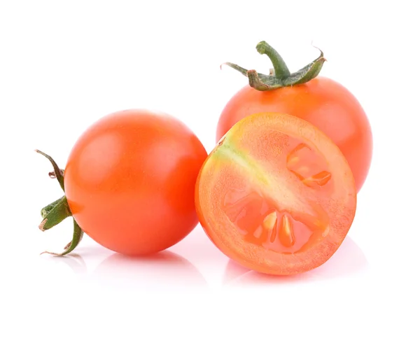 Tomate sobre fundo branco — Fotografia de Stock