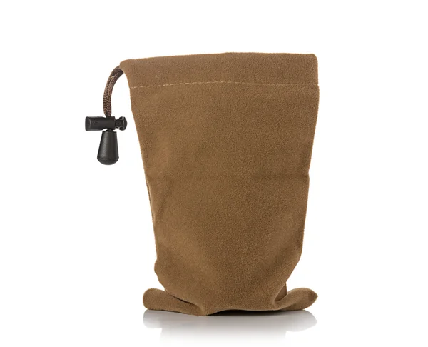 Brown bag isolated on white background — Stock Photo, Image