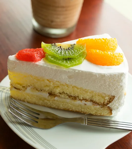 Gâteau aux fruits — Photo