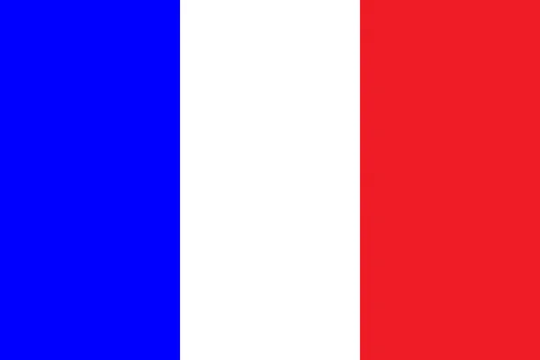 Bandera de France — Vector de stock