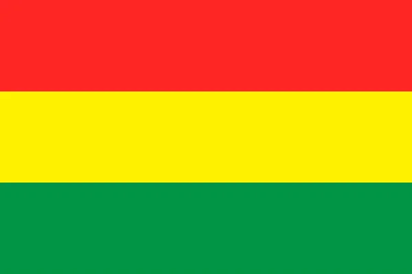 Bolivijská vlajka — Stockový vektor