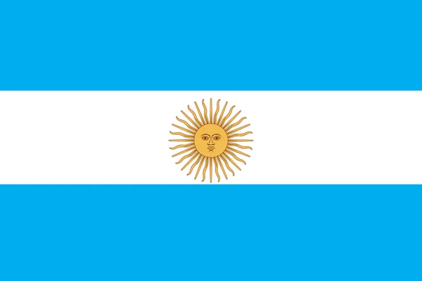 Lijst van vlaggen van Argentinië — Stockvector