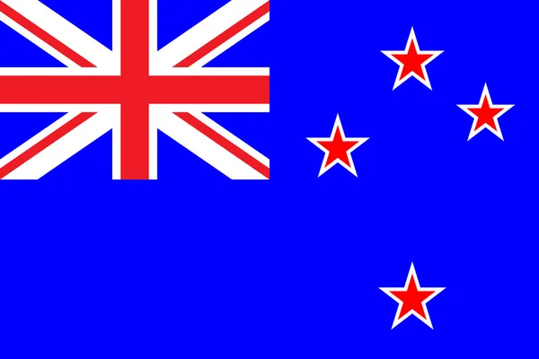 Drapeau de Nouvelle-Zélande — Image vectorielle