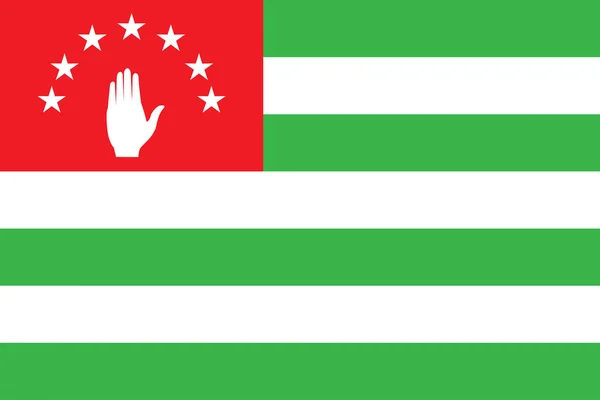 Bandeira de Abkhazia —  Vetores de Stock