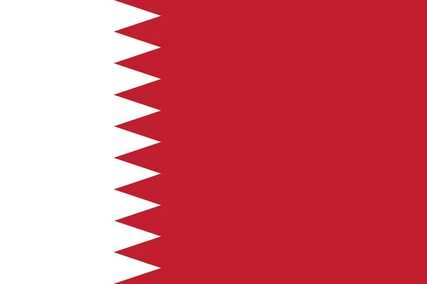 Bendera Qatar - Stok Vektor
