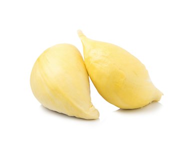 durian beyaz arkaplanda