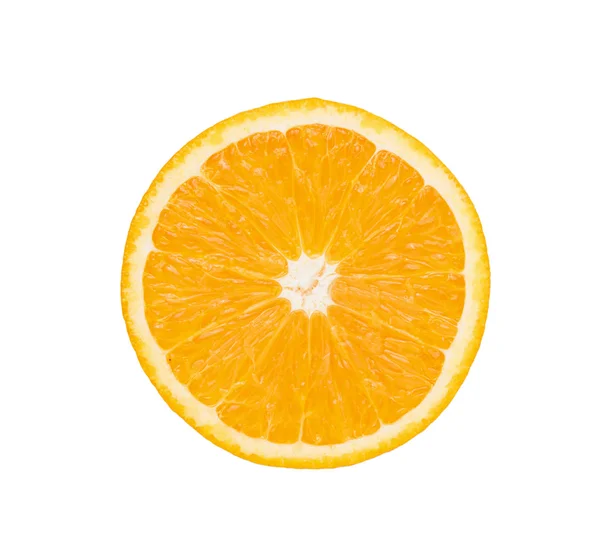 Orange fruit isolated on white — Stock Photo, Image