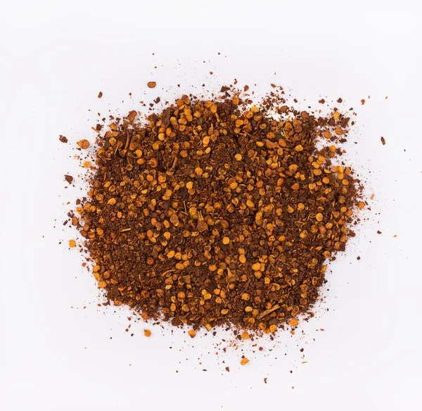 Cayenne pepper on white background — Stock Photo, Image