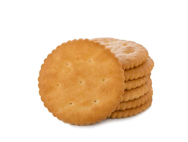 Biscuits on white background — Stock Photo, Image