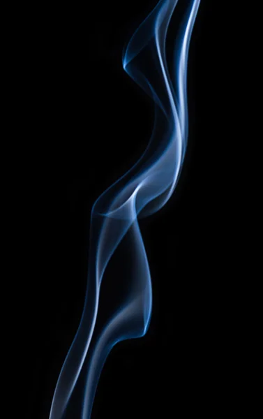Smoke background on black background — Stock Photo, Image