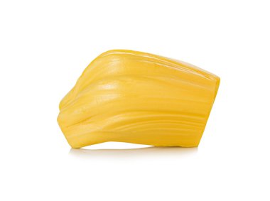 Beyaz arkaplanda Jackfruit izole
