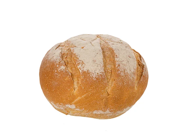 Tradycyjny chleb na białym tle — Zdjęcie stockowe