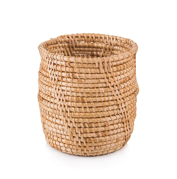 Basket isolated on white background — Stock Photo, Image