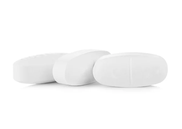 Pill on white background — Stock Photo, Image